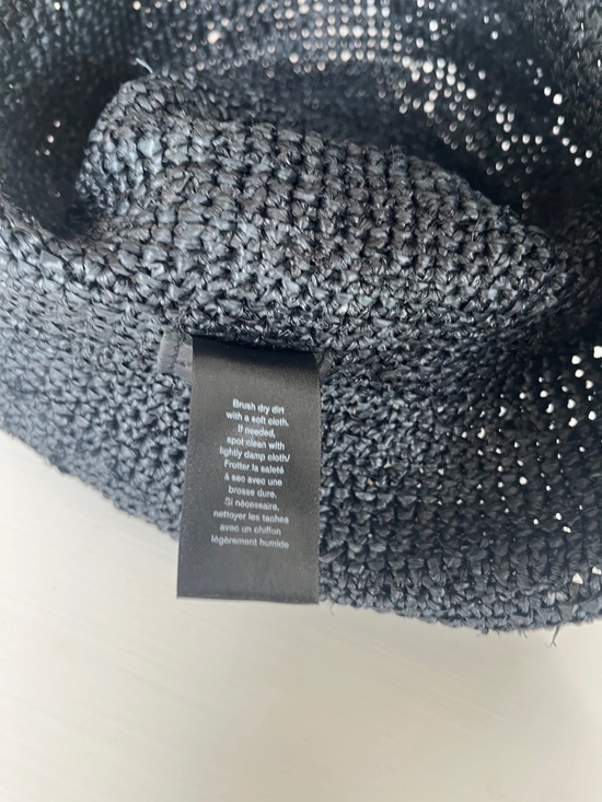 New Without Tags Rag & Bone Raffia Bucket Hat; Size S/M. MSRP$198 main image 4